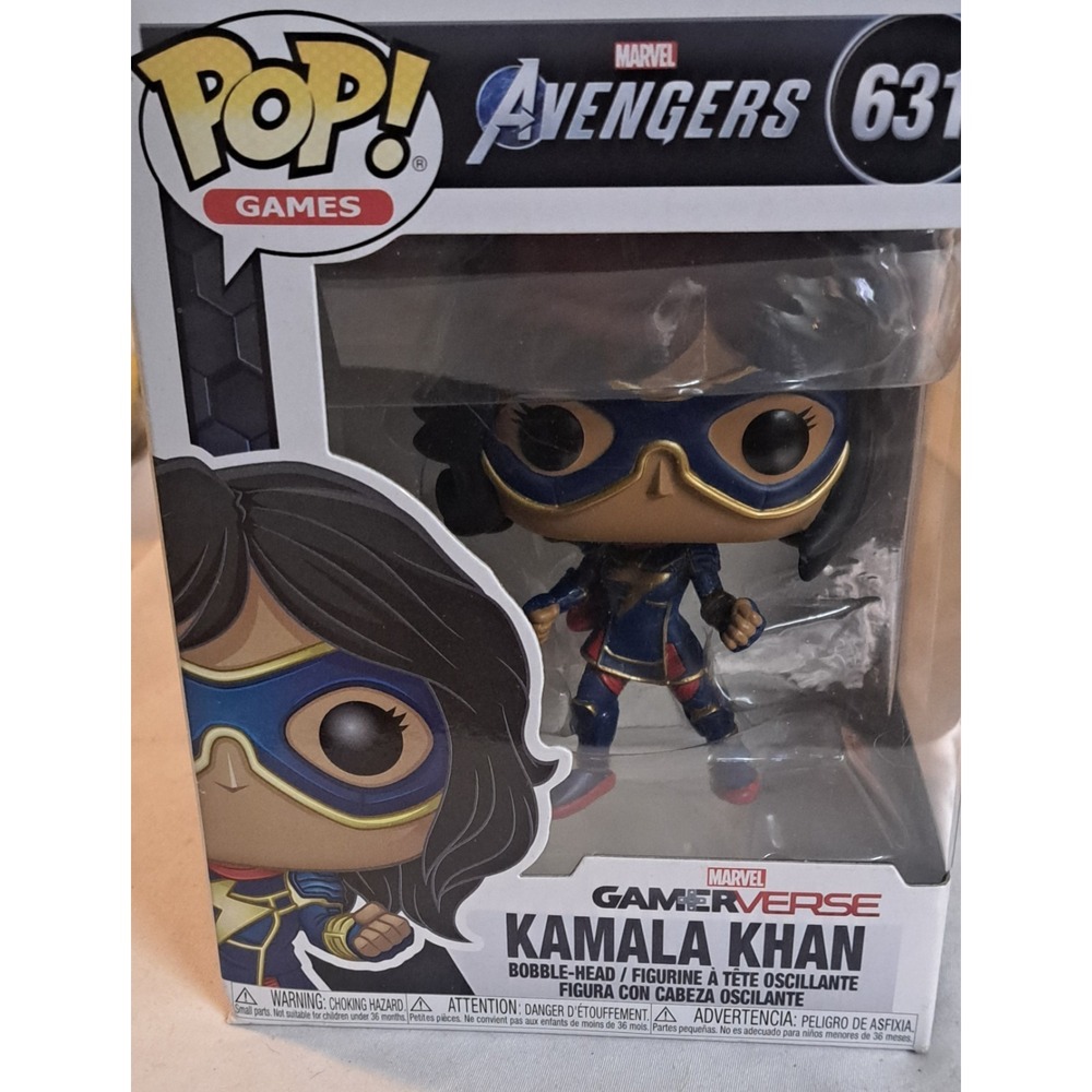 Funko Pop! Games Marvel Avengers Kamala Khan #631 Gamerverse Vinyl Figure NIB